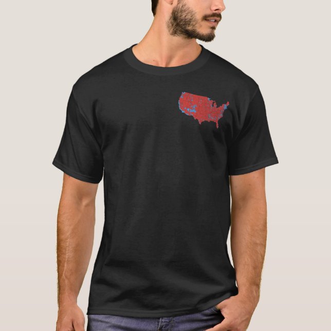 MAGA Pays par comtés T-shirt (Devant)
