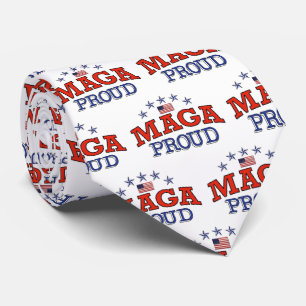 MAGA Proud LOL Neck Tie