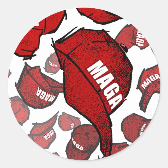 MAGA Sticker (Front)