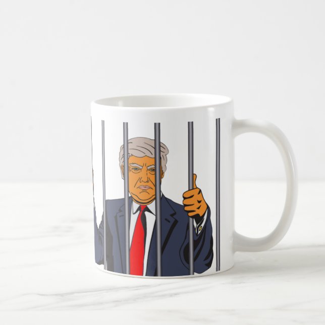 MAGA tears Convict Donald Trump 45 mug  (Right)