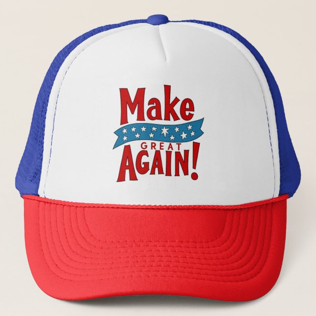 MAGA TRUCKER HAT (Front)