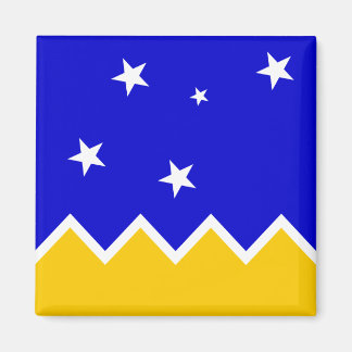 Magallanes, Chile, Antarctica flag Magnet