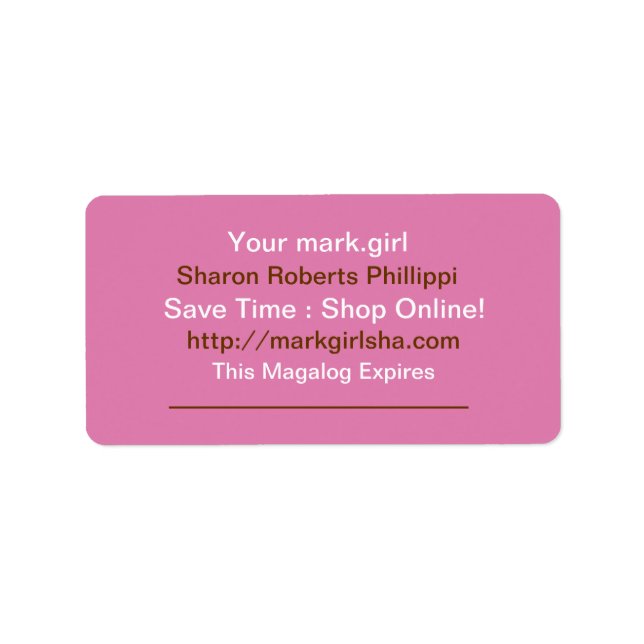 magalog Stickers (Front)