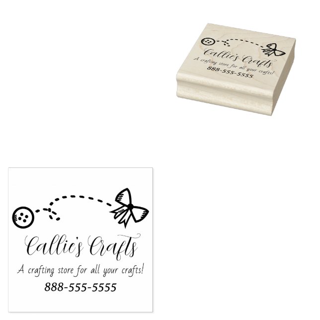 Magasin de Fournitures d'Artisanat Tampon en Bois (Tamponné)