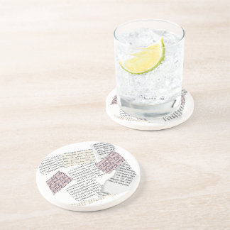 Magazine Aesthetic – Retro Editorial Style Coaster