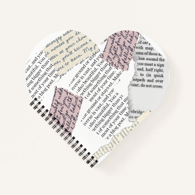 Magazine Aesthetic – Retro Editorial Style Notebook (Front)