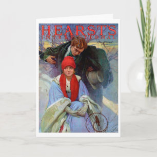 Magazine Cover, Alphonse Mucha Card