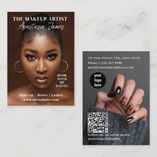 Magazine Cover Business Logo Photographer Photo Card