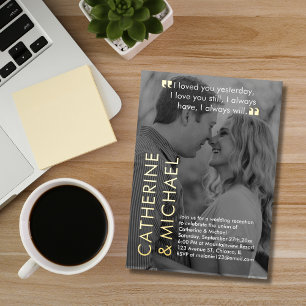 Magazine Cover Dark Photo Modern Minimalist