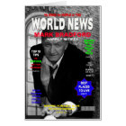 MAGAZINE COVER ÉNORME (2) PHOTO DE RETRAITE INSÉRE
