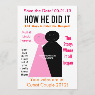 Magazine Edition Save The Date