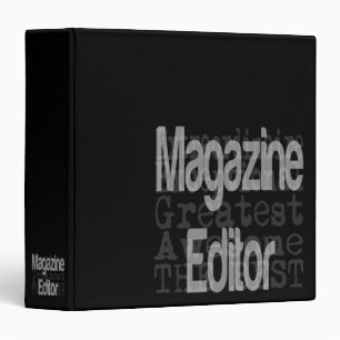 Magazine Editor Extraordinaire Binder