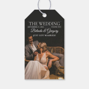 Magazine Editorial Newspaper Photos Wedding  Gift Tags