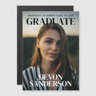 Magazine moderne Magazine Graduation Magnet