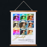 Magazine Pop Art Retro Diptych Graduation Photo  Hanging Tapestry<br><div class="desc">If you like 60s Andy Warhol's pop art, you will love this graduation gift. Choose this Magazine Pop Art Retro Diptych Graduation Photo Hanging Tapestry to celebrate your graduation. Just upload your image, and the Zazzle app creates the colour styles. For best results, choose one photo with a simple and...</div>