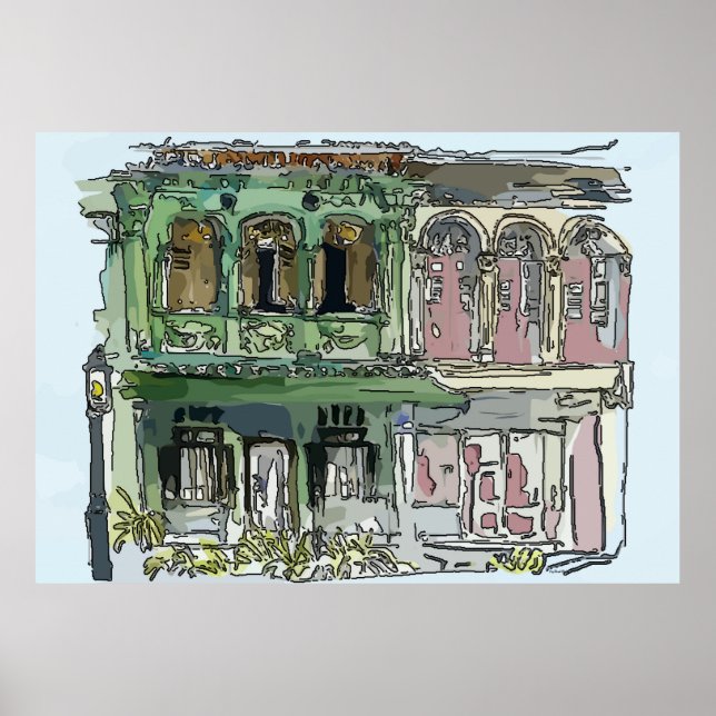 Magazine Street Poster (Front)