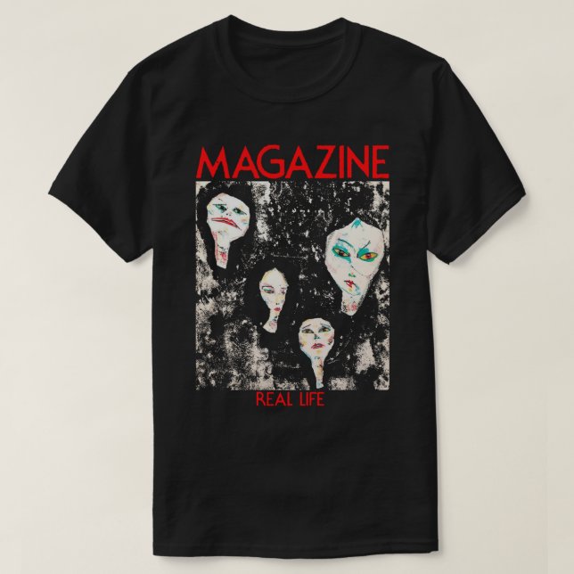 Magazine - T-shirt Real Life Premium (Design devant)
