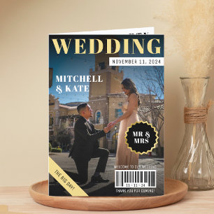 Magazine Wedding Program