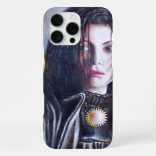 MAGDALEN AND POMEGRANATE Black White Red iPhone 16 Pro Max Case