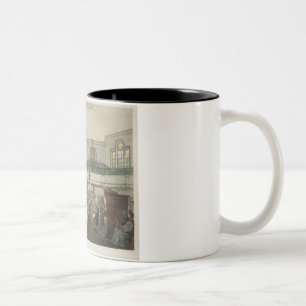 Magdalen Chapel, from 'Ackermann's Microcosm of Lo Two-Tone Coffee Mug