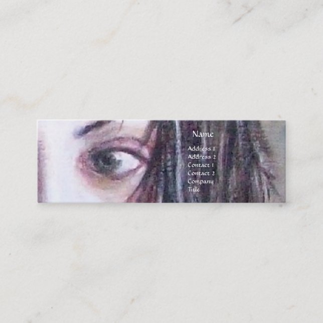 MAGDALEN MINI BUSINESS CARD (Front)