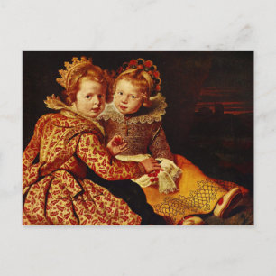 Magdalena and Jan-Baptist de Vos Postcard