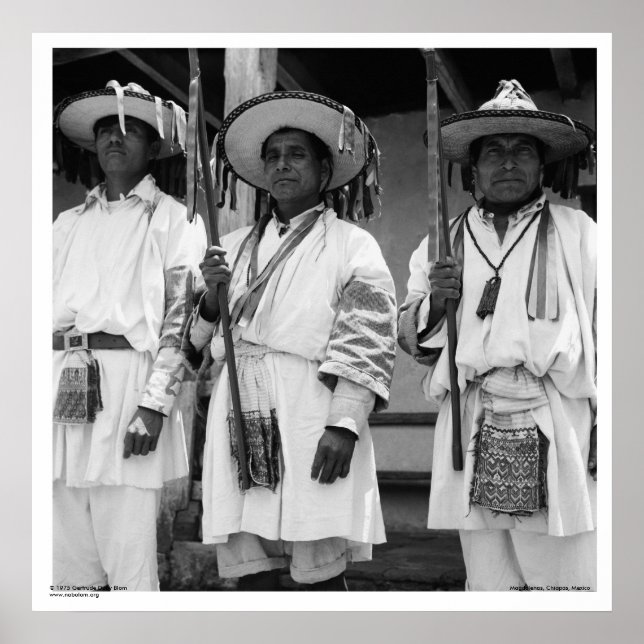 Magdalenas, Chiapas, Mexico Poster (Front)