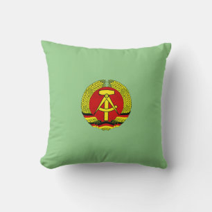 Magdeburg, DDR, Magdeburg, Germany (Ossi) Throw Pillow