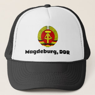 Magdeburg, DDR, Magdeburg, Germany (Ossi) Trucker Hat