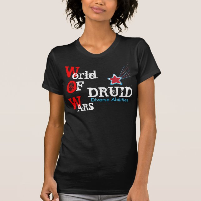 Mage Ladies Destroyed T-Shirt (Front)