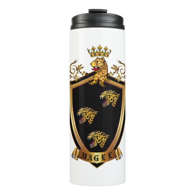 Magee Coat of Arms Thermal Tumbler (Front)