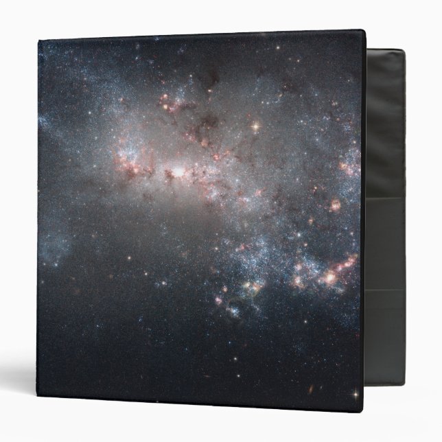 Magellanic dwarf irregular galaxy NGC 4449 Binder (Front/Inside)