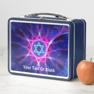 Magen Bet Fractal Metal Lunch Box