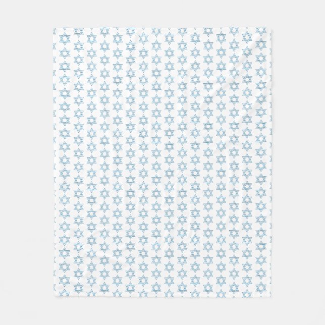 Magen David Fleece Blanket (Front)