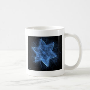 Magen David Fractal Coffee Mug