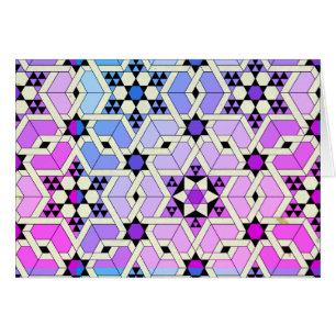 Magen David Stained Glass