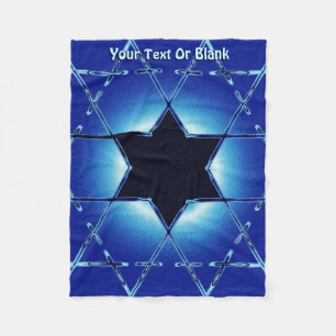 Magen Gimel Fleece Blanket