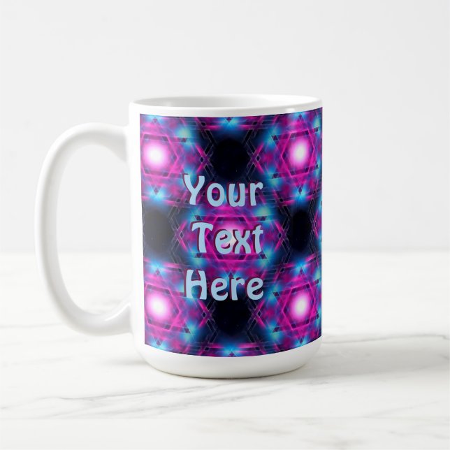 Magen Heh Fractal Coffee Mug (Left)