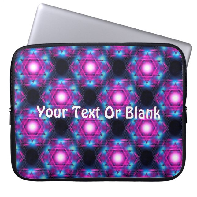 Magen Heh Fractal Laptop Sleeve (Front)