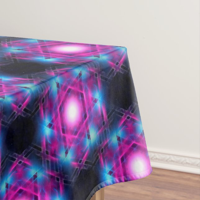 Magen Heh Fractal Tablecloth (In Situ)