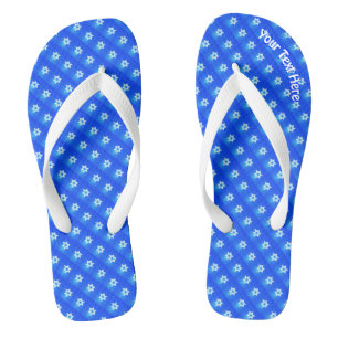 Magen Lavan (White Star) Flip Flops