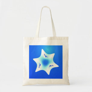 Magen Lavan (White Star) Tote Bag