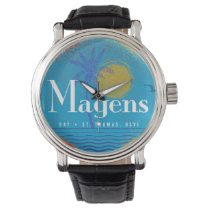 Magens Bay Mid Century Retro USVI St. Thomas Watch