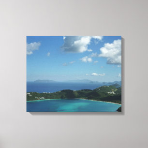 Magens Bay, St. Thomas Beautiful Island Scene Canvas Print