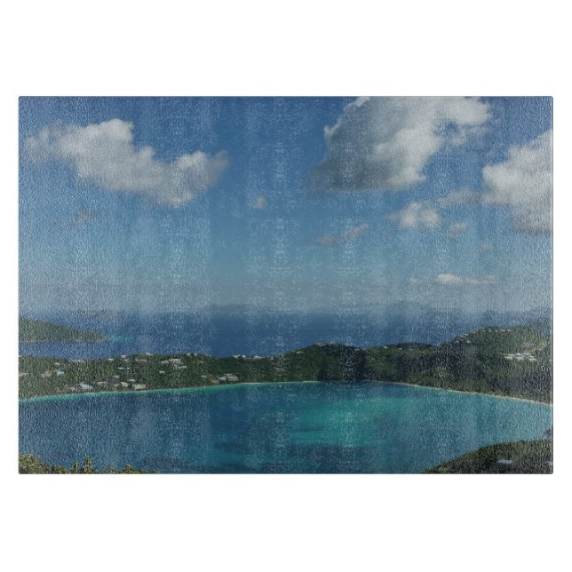 Magens Bay, St. Thomas Beautiful Island Scene Cutting Board (Front)