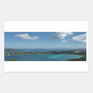 Magens Bay, St. Thomas Beautiful Island Scene Sticker