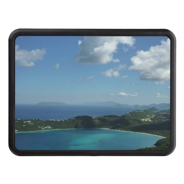 Magens Bay, St. Thomas Beautiful Island Scene Trailer Hitch Cover (Front)