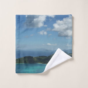 Magens Bay, St. Thomas Beautiful Island Scene Wash Cloth