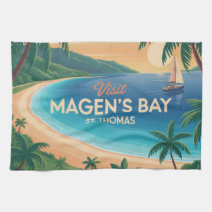 Magen's Bay, St. Thomas Kitchen Towel