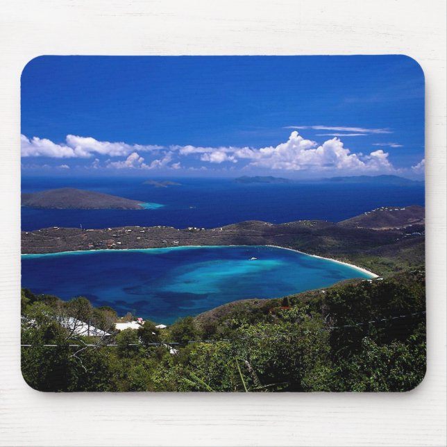 Magens Bay, St. Thomas, U.S. Virgin Islands Mouse Pad (Front)